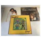 3 VINTAGE ALBUMS STREISAND & SANTANA