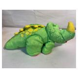 VINTAGE DINOSAUR PLUSH GREEN