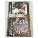 2 PLAY STATION SPORTS GAMES
