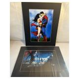 2 MATTED MARVEL PRINTS 20"X16"
