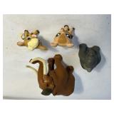 4 ASSORTED TOYS