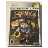 NEW SEALED XBOV BLINX THE TIME SWEEPER PLATINUM HI