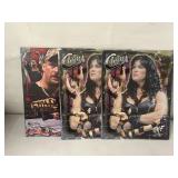 3 WWF /WWE  2201 FOLDERS CHYNA &STONE COLD/NEW