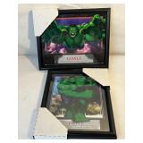 THE HULK 2 FRAMED MOTIVATIONAL PRINTS
