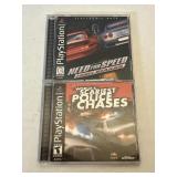 2 PLAY STATION CAR RELATED GAMES