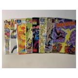 8 EPIC COMICS DREAD STAR #2, 3, 4, 5, 6, 7, 8, 12