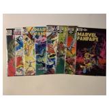 8 MARVEL COMICS MARVEL FANFARE #2-9