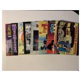 8 ASSORTED GRAPHIC NOVELS SEE DESC.