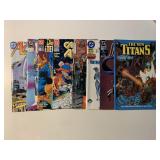 8 ASSORTED DC COMICS SEE DESC.