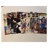 8 ASSORTED DC COMICS SEE DESC.