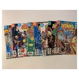 8 ASSORTED DC COMICS SEE DESC.