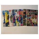 8 ASSORTED DC COMICS SEE DESC.