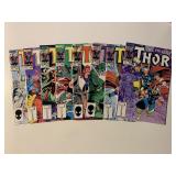 8 MARVEL COMICS THE MIGHTY THOR SEE DESC.