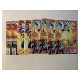8 MARVEL COMICS X-MAN SEE DESC.