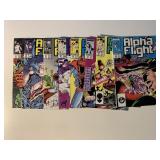8 MARVEL COMICS ALPHA FLIGHT #50-56, 59