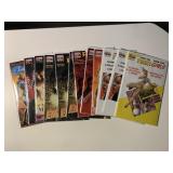 12 ASSORTED AWA/UPSHOT COMICS SEE DESC.