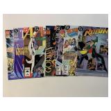 8 ASSORTED DC COMICS SEE DESC.