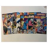 8 ASSORTED DC COMICS SEE DESC.