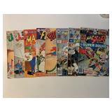 8 ASSORTED DC COMICS SEE DESC.