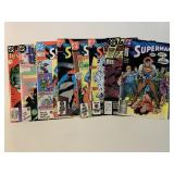 8 ASSORTED DC COMICS SEE DESC.