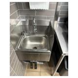 Hand Sink with knee operation hands free 2