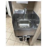 Hand Sink with knee operation hands free 1