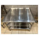 Stainless steel table 4 equipment stand 3-tier