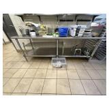 Stainless steel table 6