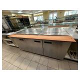 Delfield Refrigerated Sandwich Salad Pizza Prep