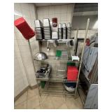NSF Wire Shelving Racks (2)