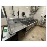 3 Compartment Sink - Extra Large Compartments