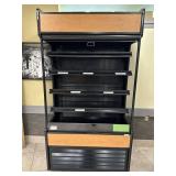 Grab n Go Refrigerated Merchandiser with curtain 2