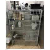 Locking Liquor and/or meat cage