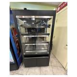 Piper Lighted Bakery Display Case Merchandiser