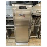 NUVU Bread and Dough Proofer and (4) speed racks