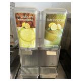Crathco refrigerated beverage dispenser dual head