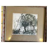 Corot "The Lake" The Perry Pictures