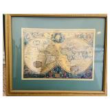 Nova Totius Terrarum World Map