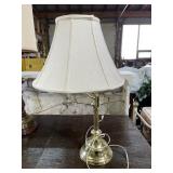 Brass Swing Arm Table Lamp