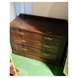 3-Drawer Chest Solid Wood