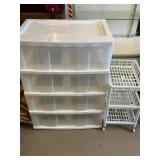 4 Drawer Plastic Storage +