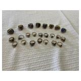 High School Grad Ring Samples Brass