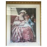 M. Brown "The New Baby" Print