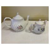 Porcelain Teapot Pair
