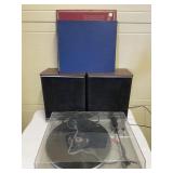 Sanyo Turntable & Panasonic Speakers