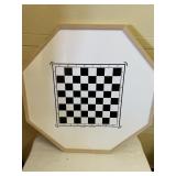 Crokinole & Checkers Reversible Board