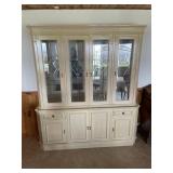 Lighted China Cabinet Solid Wood