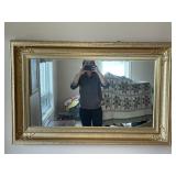 Large Gold Frame Mirror