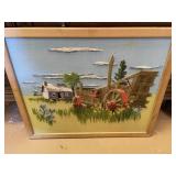 Needlepoint Farm Art