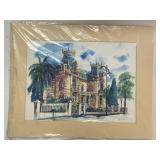 Villaloba Signed Quinta Gameros Print